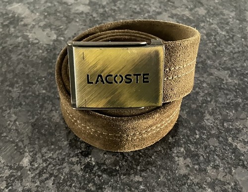 Lacoste men engraved buckle - ,