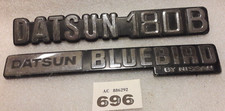 DATSUN 180B BLUEBIRD BADGES