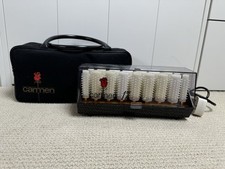 Vintage Carmen Rollers - 17 Pieces With Original Bag Included 