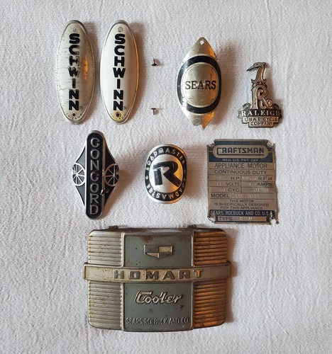 Vtg bicycle product badges - vtg,