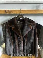 Authentic Mink Fur Coat /