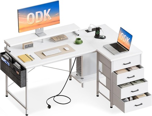 Coleshome computer corner desk - corner,