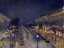 Painting Cityscape Pissarro