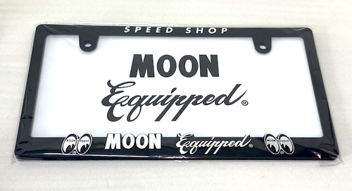 Mooneyes chrome license - chrome,