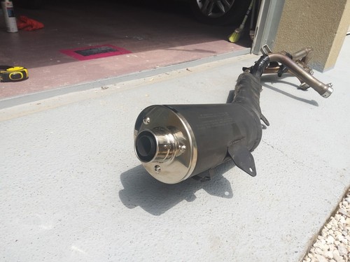 Complete exhaust line dl650 - line,