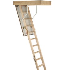 3 Section Timber Folding Loft