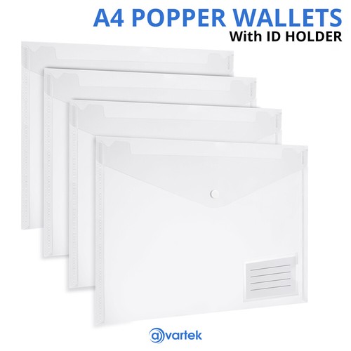 Popper wallets plastic - 20,