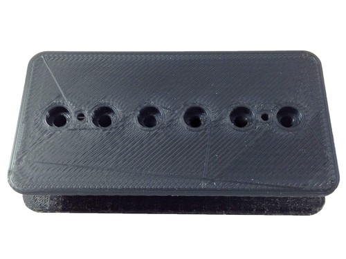 Humbucker sized p90 - p90, diy