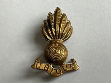 Genuine Ubique Royal Artillery Collar Badge - No Pin