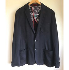 Harry Brown Black label Navy blue jacket Large Single breasted