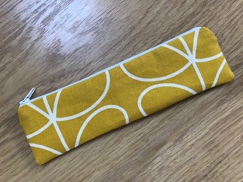 Handmade skinny pencil case - skinny,