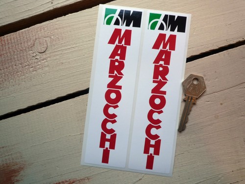 Marzocchi red text racing - marzocchi,