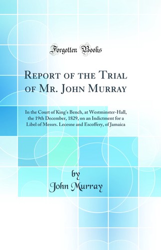 Report the trial mr - the, of