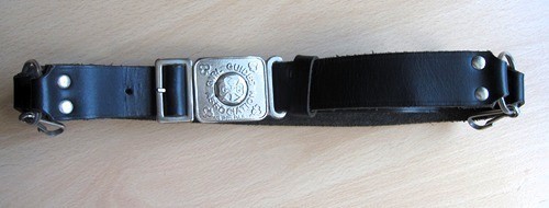 Girl guide leather belt 30 - girl,