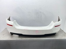 BMW 5 F10 2012 Rear bumper M sport white 300 7906324 LIQ17112
