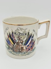 WORLD WAR 1914-1919 PEACE MUG LIBERTY JUSTICE TRUTH HONOUR SIR DAVID BEATTY TEXT