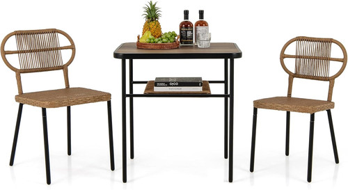 Piece patio bistro set - patio,