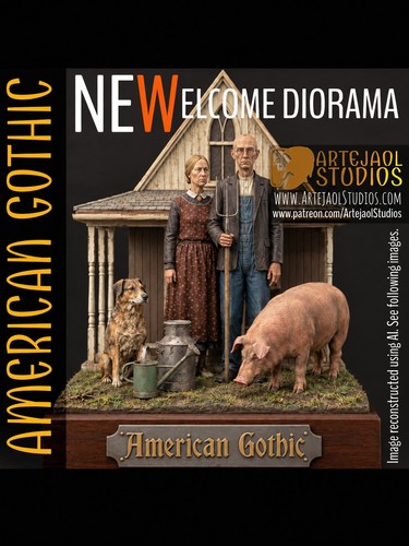 Scale american gothic - scale,