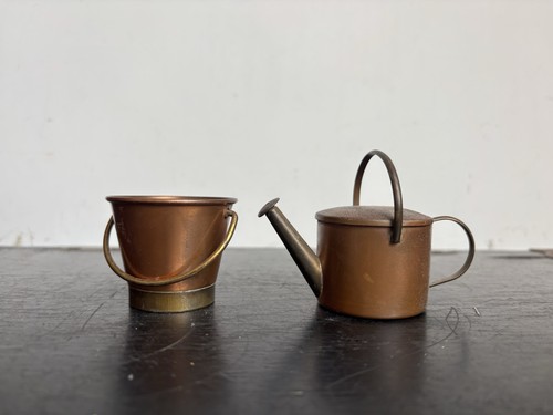 Vintage copper and brass - copper,