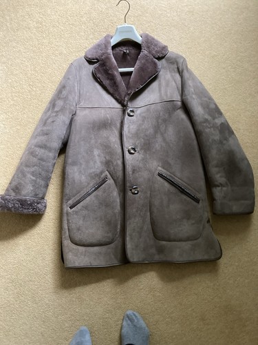 Men genuine sheepskin - genuine, coat