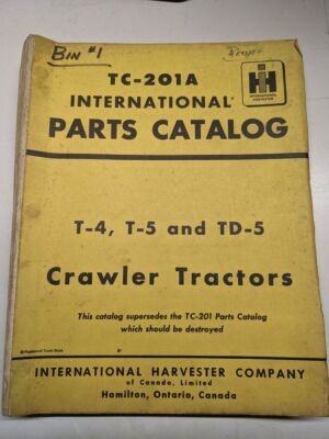 International harvester parts - international,