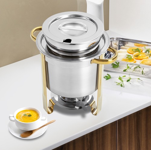 Stainless steel round soup - round,