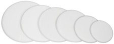 Chord White Coated Musical Instrument Replacement Batter Drum Head 8-16''