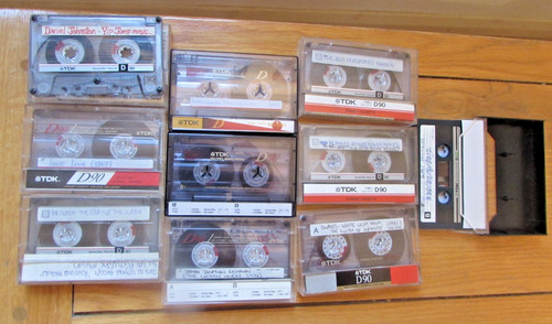 Tdk music cassette - music, tapes