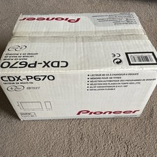 Pioneer CDX-P670 Multi-CD Player - 6 CD magazine | Very Good Condition 
