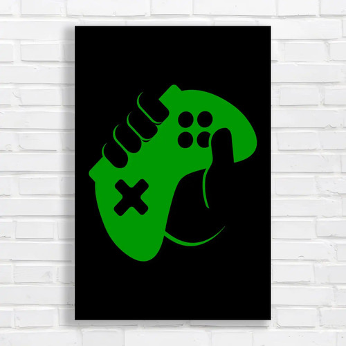 Vibrant gaming gamepad - vibrant, green
