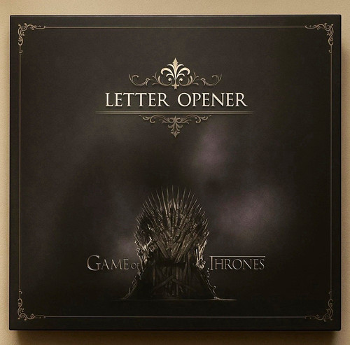 Game thrones 5pc - of, metal