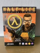 Half Life Game Of The Year Edition PC Big Box In Perfect Condition Complete