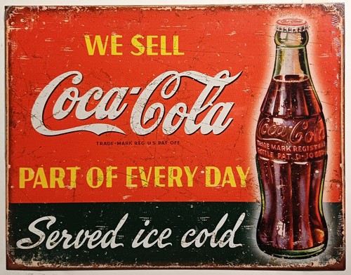 Vintage metal sign - vintage,