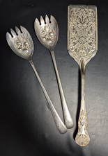 Vintage silver plated serving - vintage,