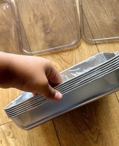 6pack stainless steel food - steel,