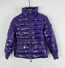 Genuine Vintage Moncler Girls Age 5-6 Down Jacket 4 Bday Purple Coat Puffa