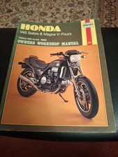 HONDA V45 SABRE VF 750S, & MAGNA,V-FOURs, 1982 ON HAYNES MANUAL