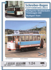 Card Model Kit – Stuttgart