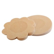 Nipple Covers Reusable Polyester Adhesive Invisible Bra Pads Comfortable Wear uk