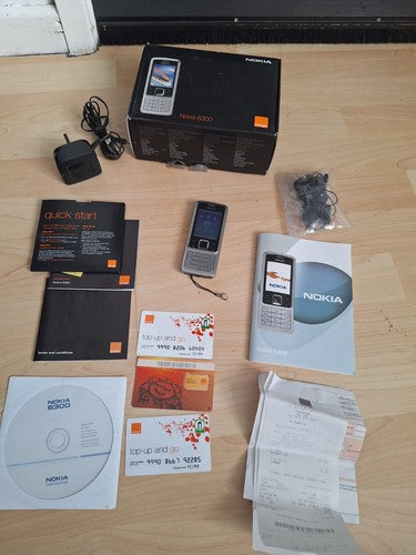 Nokia 6300 old collectable - old,