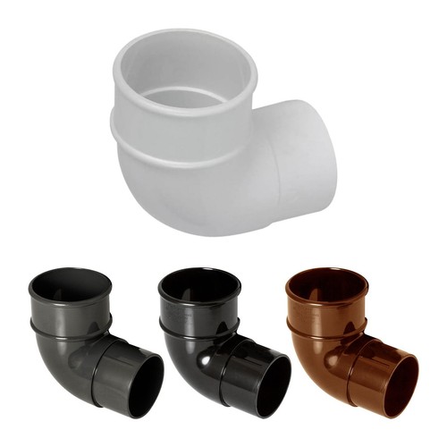 Round upvc downpipe gutter - round,