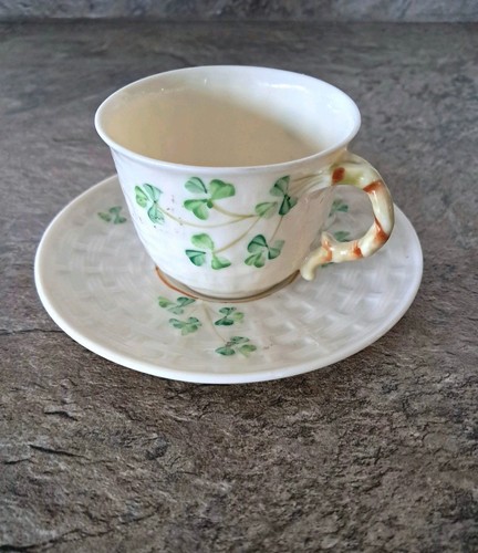 Irish belleek shamrock - belleek,
