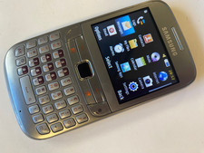 Samsung Chat 357 GT-S3570 Mobile Phone UNLOCKED QWERTY Keypad Grey