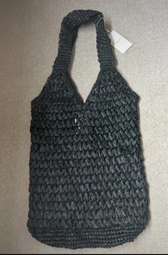 Black beach bag - beach,