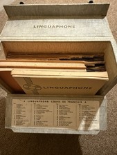 Linguaphone Complete French Course with Records and Books Vintage Language Set
