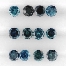 BLUE DIAMOND 2.00 MM ROUND CUT