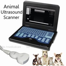 Animal VET Digital Veterinary Ultrasound Scanner Laptop Machine 3.5Mhz Convex