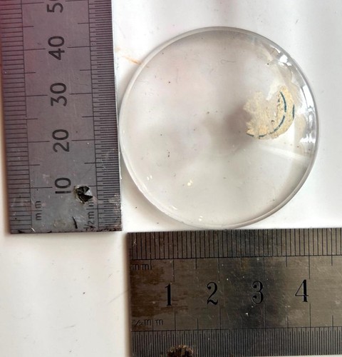Verge fusee pocket watch glass - verge,