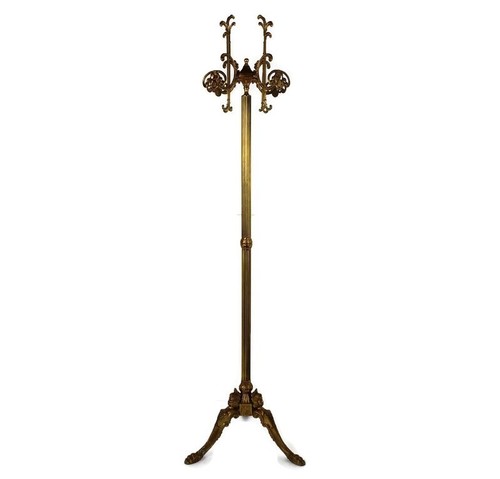 Standing hall tree coat - tree,