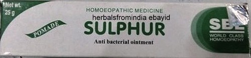 Sbl sulphur ointment 25g - sbl,